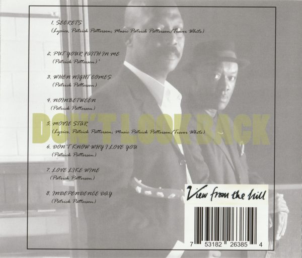 Don't Look Back - CD Album - Image 2